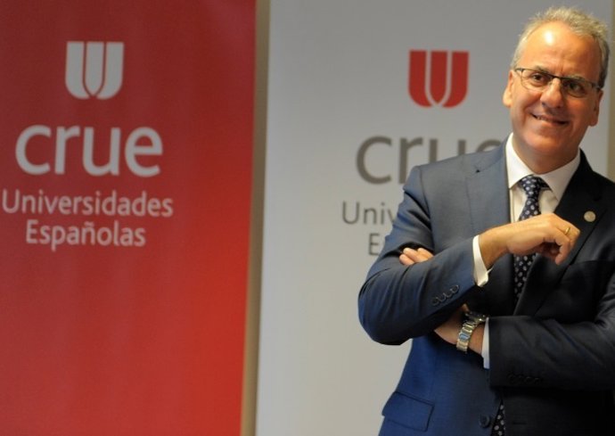 El presidente de CRUE Universidades Españolas