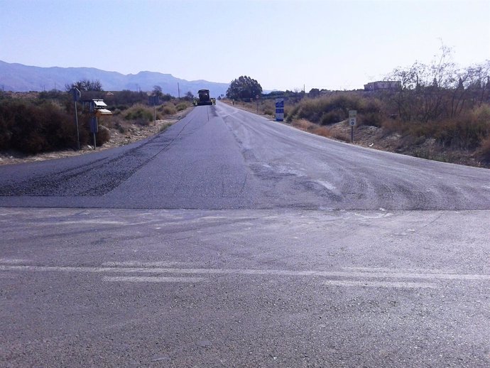 Las obras en la carretera de Sierra Alhamilla ya han concluido.