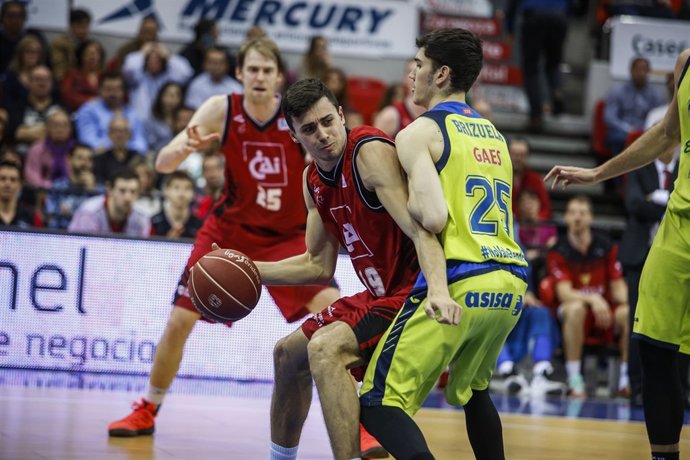 Tomàs, Pere Y Brizuela, Darío En El CAI ZARAGOZA - MOVISTAR ESTUDIANTES