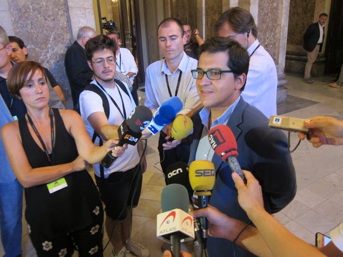 El vpte. Segundo del Parlament, José María Espejo-Saavedra (C's)