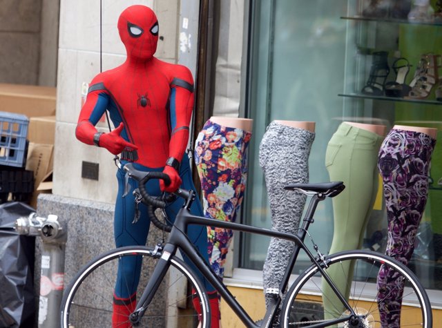 Tom Holland es Peter Parker en Spiderman: Homecoming