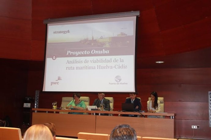 Presentación del estudio de viabilidad de la conexión marítima con Cádiz.