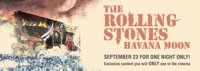 El concierto de los Rolling Stones en Cuba podrá verse en cines en septiembre