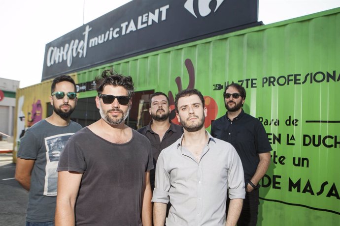 LOS COMPONENTES DE LA BANDA GANADORA 'EMMETT'