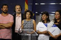 En Marea se integra en el grupo de Unidos Podemos con una portavoz y su marca en el nombre