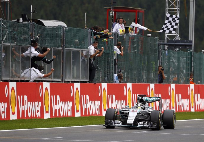 Lewis Hamilton gana el Gran Premio de Bélgica