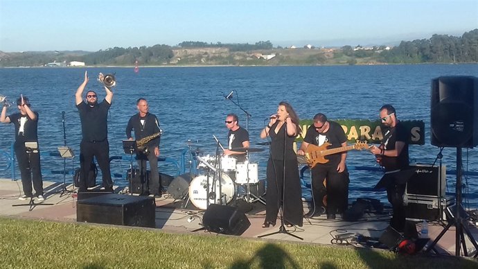 El grupo cántabro Vespa Groove en la segunda jornada de 'Punta Parayas on air'