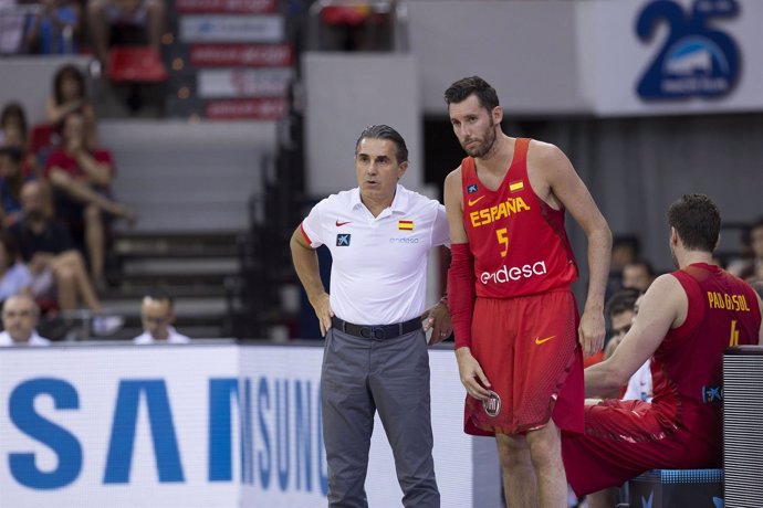 El seleccionador nacional de baloncesto, Sergio Scariolo