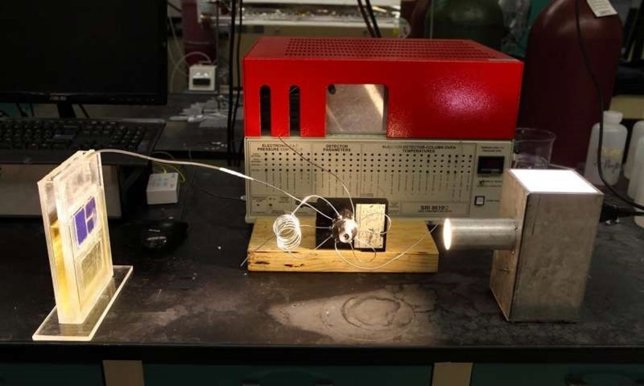 Prueba de la nueva célula solar