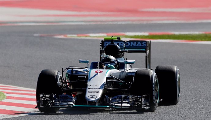 Nico Rosberg en Montmeló