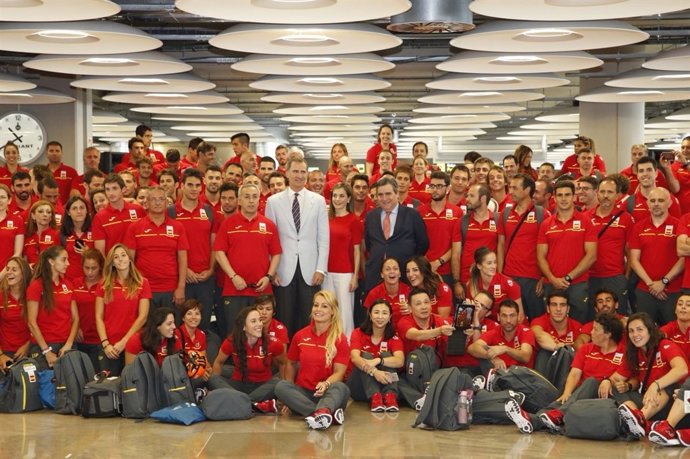 Deportistas Olímpicos Río Rey Felipe Reina Letizia Cardenal Alejandro Blanco