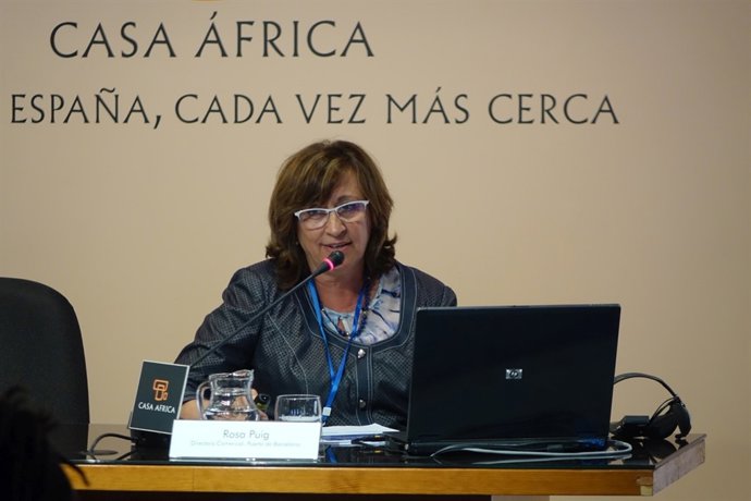 Rosa Puig, directora comercial del Puerto de Barcelona