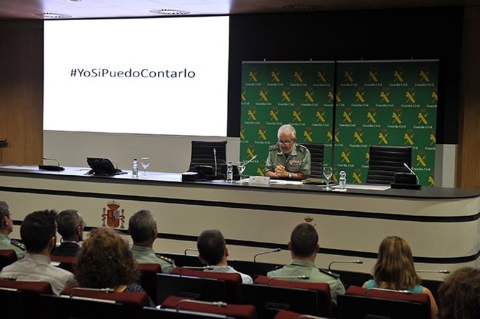 El general jefe del SEPRONA, Vicente Pérez