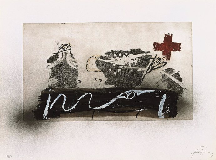 Antoni Tàpies. Obra gráfica de la colección de la Fundación ENAIRE. 