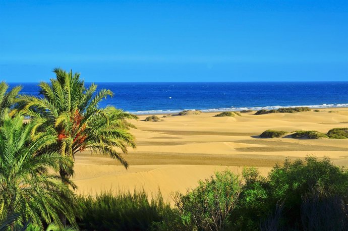 PLAYA DE MASPALOMAS, GRAN CANARIA