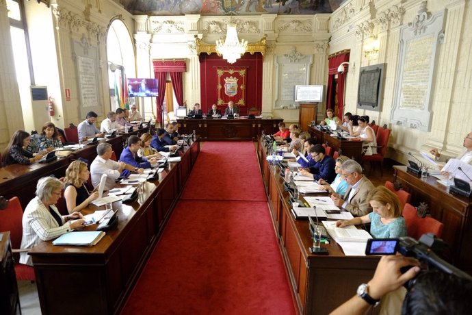 Pleno de julio del Ayuntamiento de Málaga