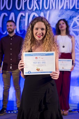 María Orpez, estudiante que ha estado en China gracias a Huawei