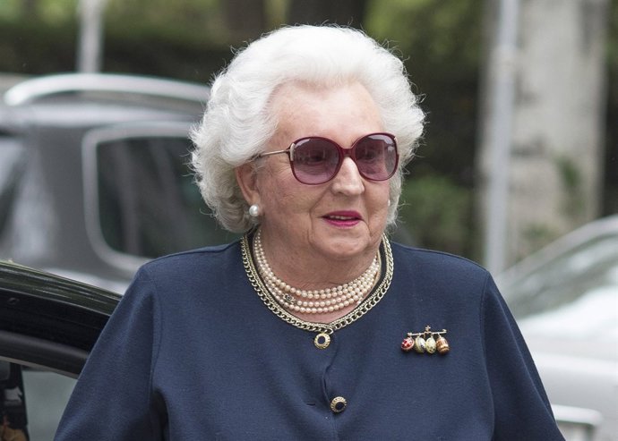 Doña Pilar de Borbón, hermana del Rey emérito Juan Carlos