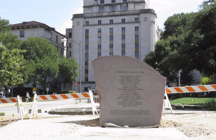 Monumento a los fallecidos el 1 de Agosto de 1966  en Austin