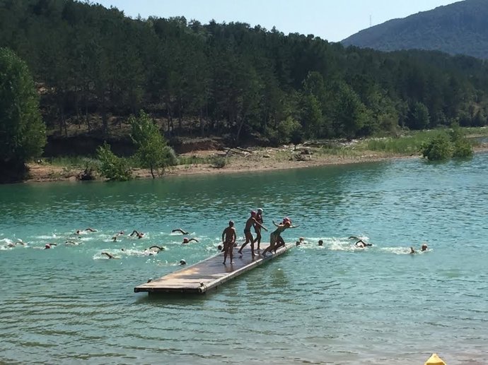Triatlon en Graus (Huesca)