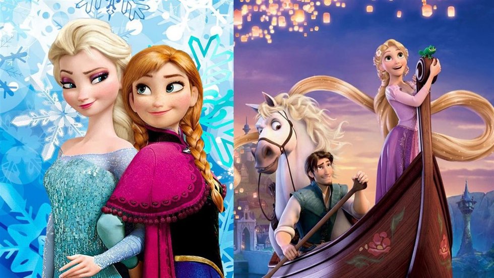 Frozen y enredados/ disney