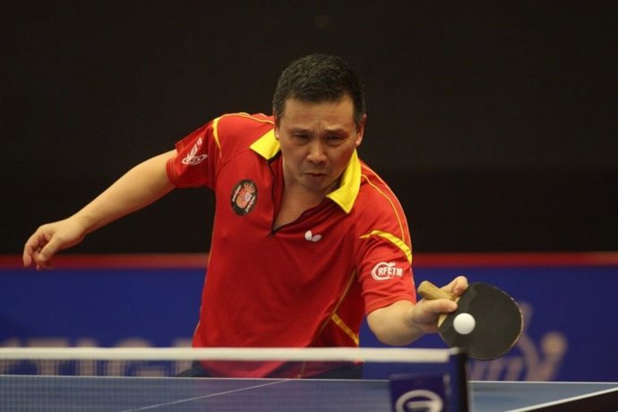 El palista He Zhi Wen , Juanito