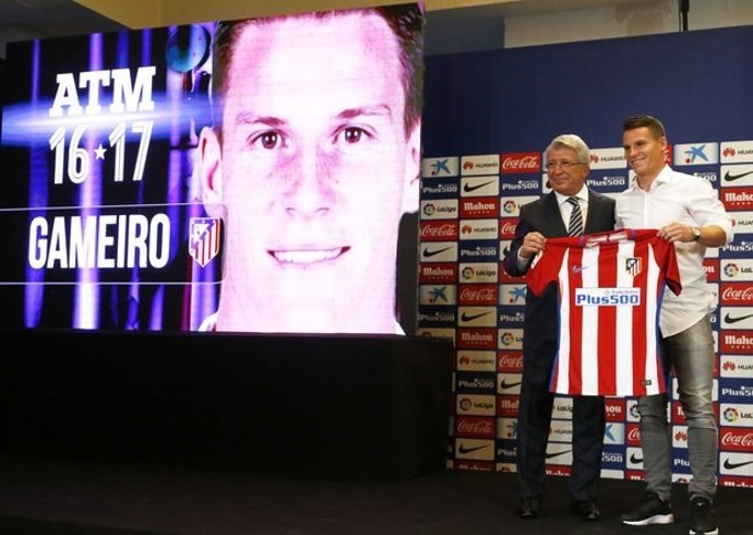 El presidente del Atlético de Madrid, Enrique Cerezo