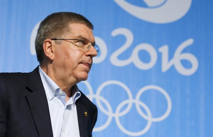 El presidente del Comité Olímpico Internacional, Thomas Bach