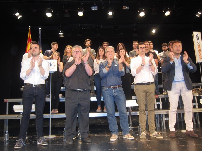 F.Homs, M.Calçada,  M.Nogueras, F.Guillaumes, À.Sastre y P.Canal