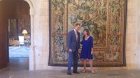 El Rey recibe a Francina Armengol en el Palacio de la Almudaina