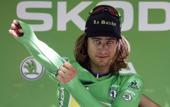 El ciclista eslovaco Peter Sagan