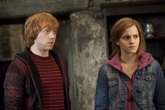 Ron y Hermione, Harry Potter