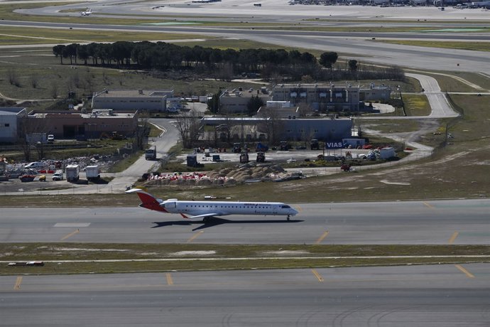 Aeropuerto de Barajas, avión, aviones, vistas, vistas del aeropuerto,  