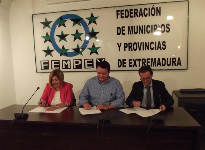 Nota Convenio Diputaciones FEMPEX Oficina En Bruselas