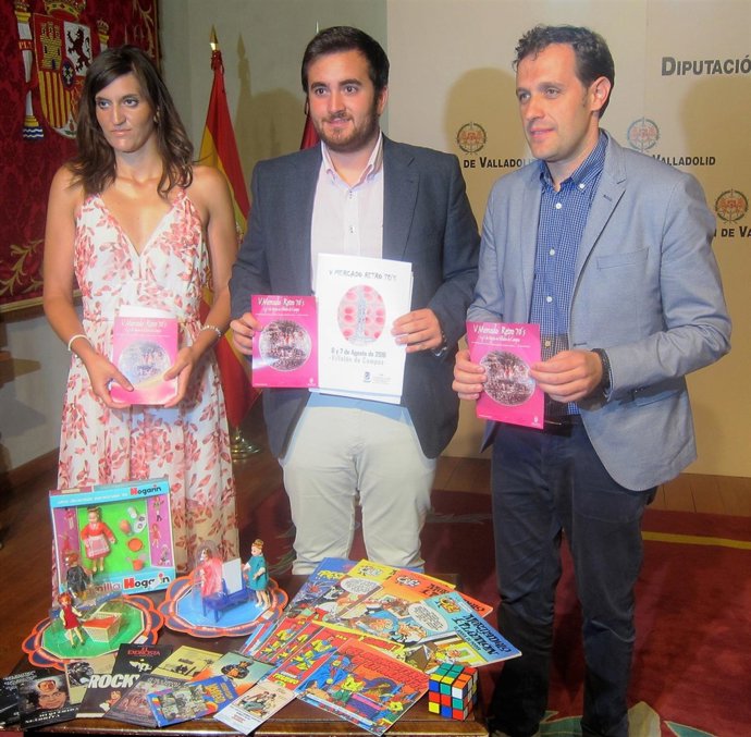 Presentación de la programación del V Mercado Retro de Villalón de Campos