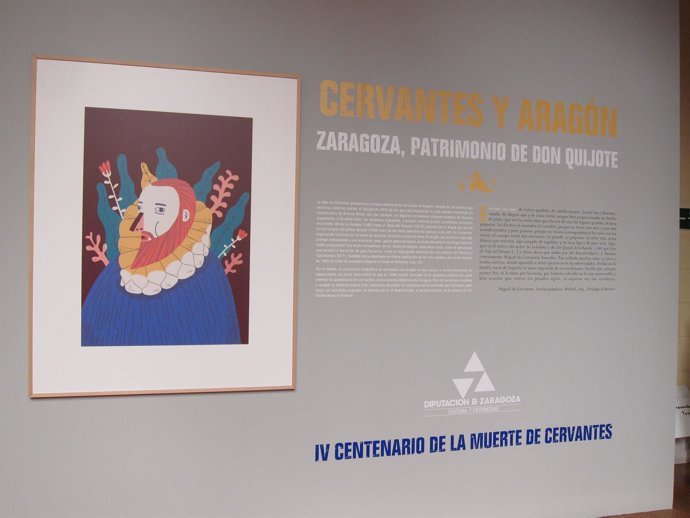 El Palacio de Sástago acoge una exposición sobre Cervantes y el Quijote