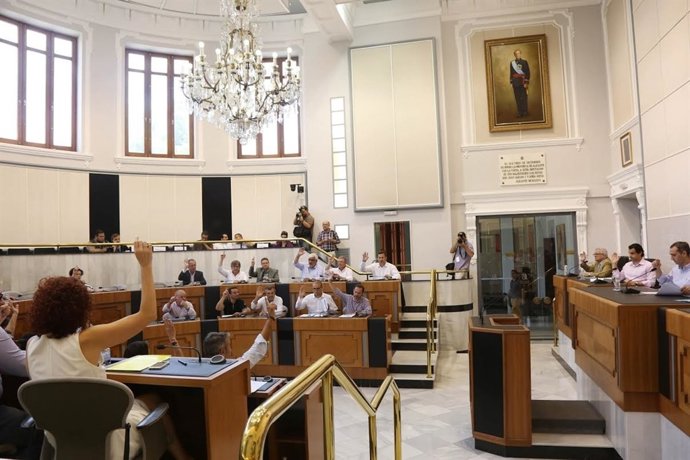 El pleno de la Diputación de este lunes