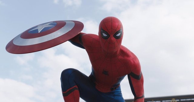 Spiderman en Captain America: Civil War