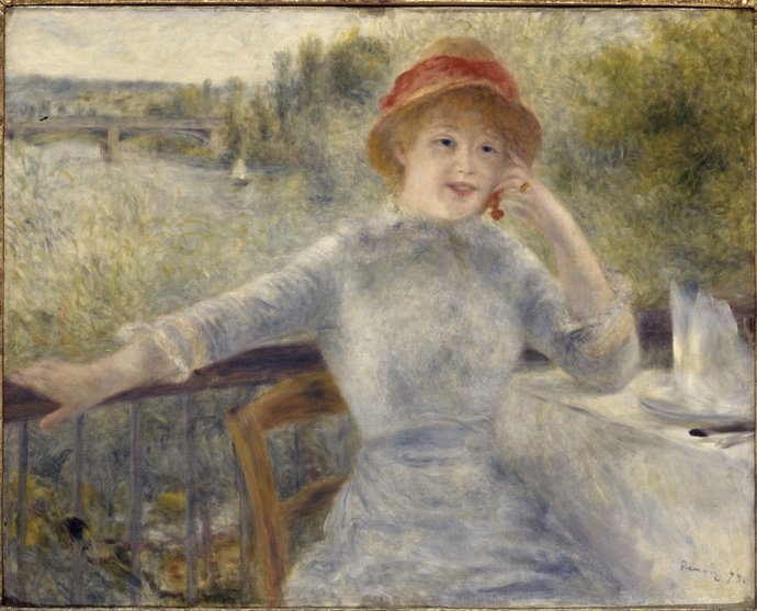 Obra 'Alphonsine Fournaise', de Pierre-Auguste Renoir (1879)