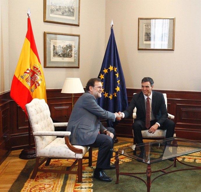 Mariano Rajoy y Pedro Sánchez