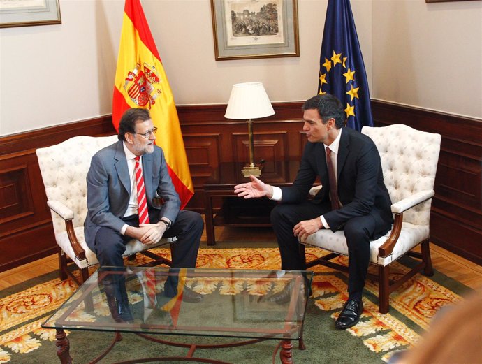 Mariano Rajoy y Pedro Sánchez