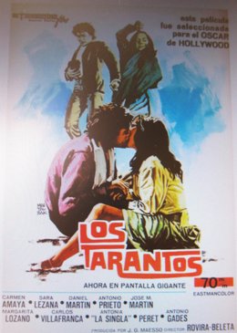 Cartel película 'Los Tarantos'