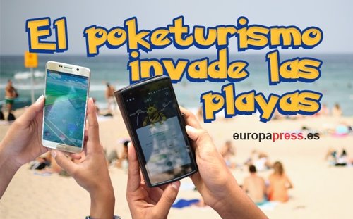 El poketurismo invade las playas