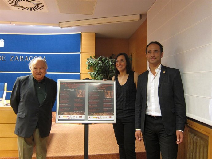 González Uriol, Palacín y García han presentado hoy el festival y el curso 