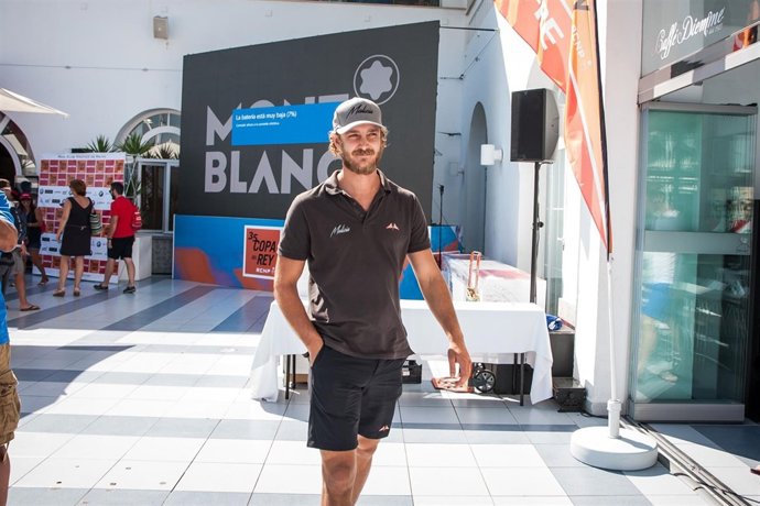 PIERRE CASIRAGHI EN SU LLEGADA AL REAL CLUB NÁUTICO DE PALMA