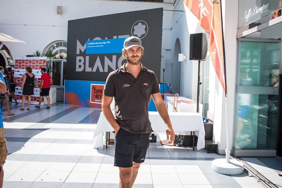 PIERRE CASIRAGHI EN SU LLEGADA AL REAL CLUB NÁUTICO DE PALMA