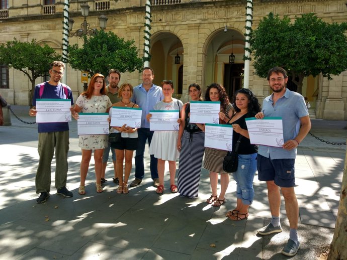 Donaciones de Participa Sevilla.