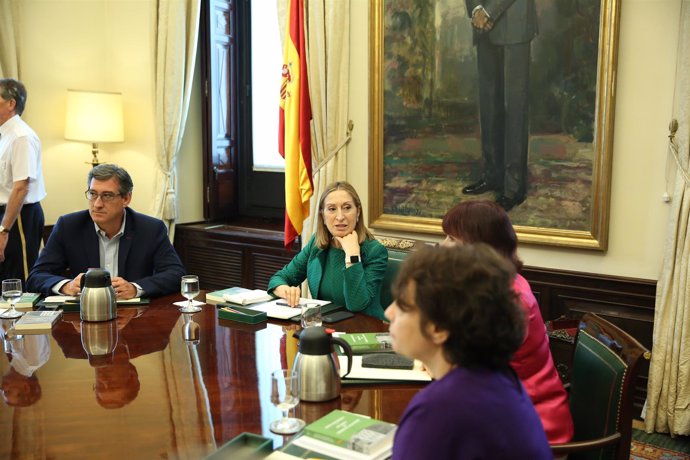 Ana Pastor preside la Mesa del Congreso de los Diputados