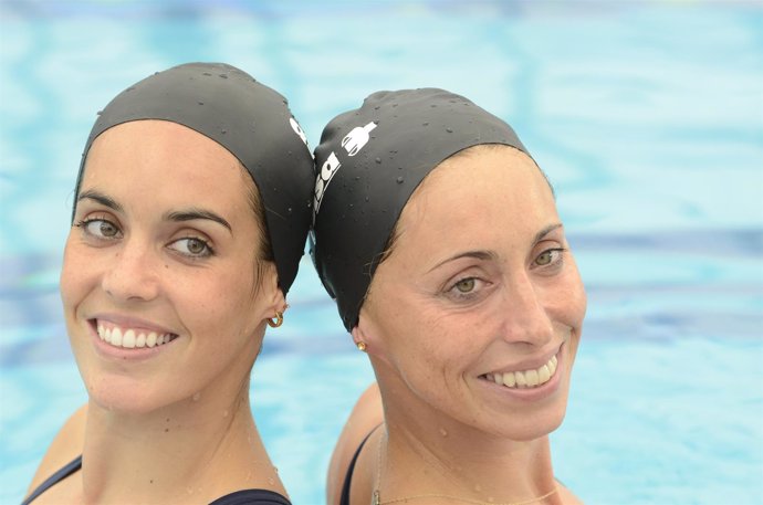 Ona Carbonell y Gemma Mengual, natación sincronizada