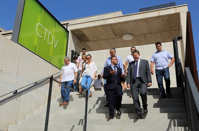 Visita de Ximo Puig al Centro de Tecnificación de Vila-real